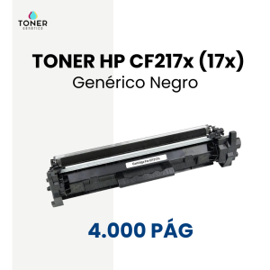 Toner HP 17X (CF217X) universal negro