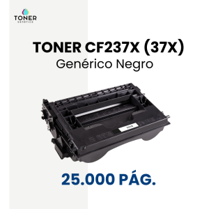 Toner HP CF237X (37X)  negro de mayor rendimiento