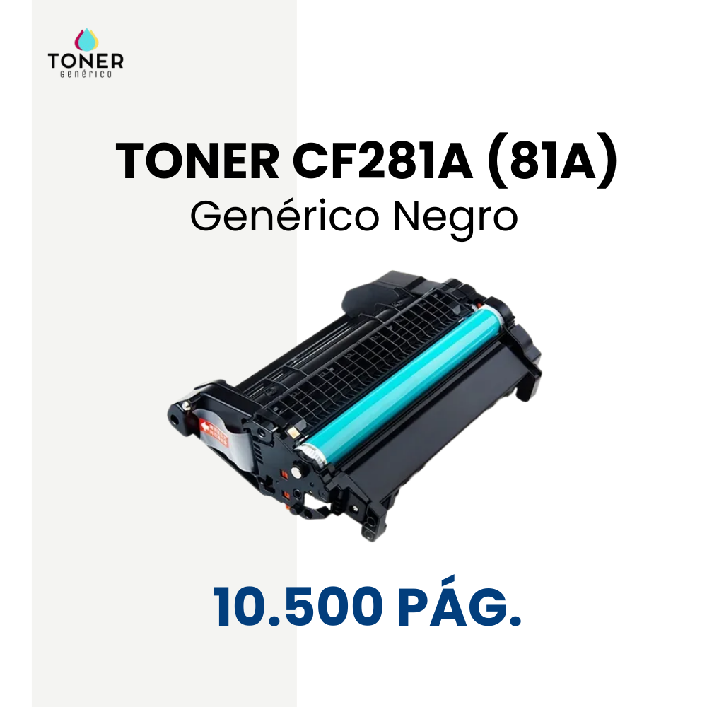 Toner HP CF281A (81A) Negro