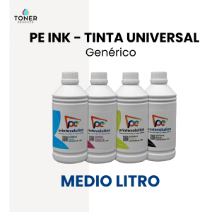TINTA UNIVERSAL 500ML JUEGO DE 4 UNIDADES